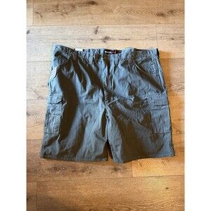 Wrangler Riggs Workwear Shorts Men’s 50 Olive Ranger Cargo Relaxed Ripstop Work